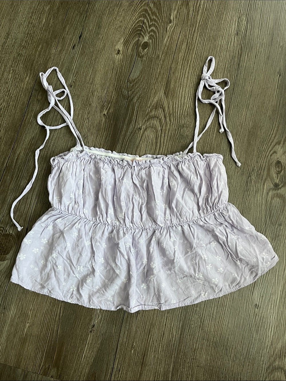 Floral Tie-Shoulder Camisole